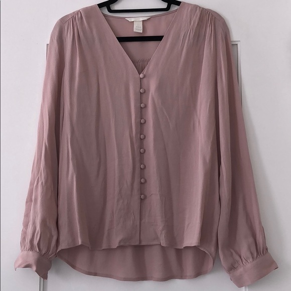 H&M Tops - NWOT. H&M blouse in 2. 100% viscose